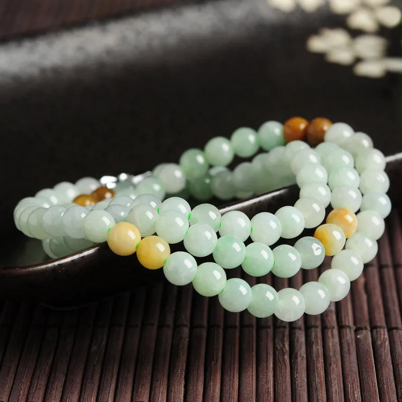 Natural Jade Necklace Jadeite Necklace WN23