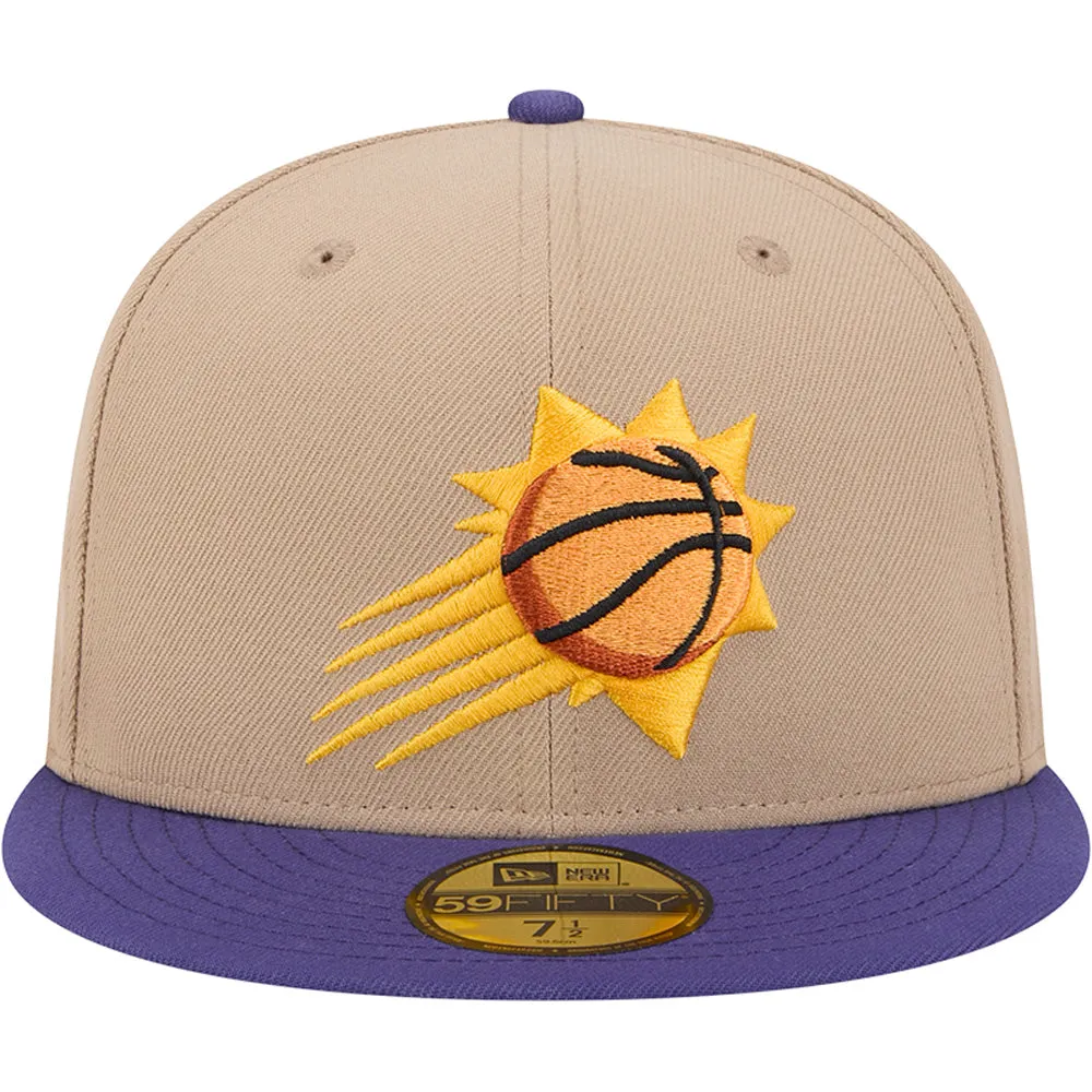 NBA Phoenix Suns New Era Camel 59FIFTY Fitted Hat