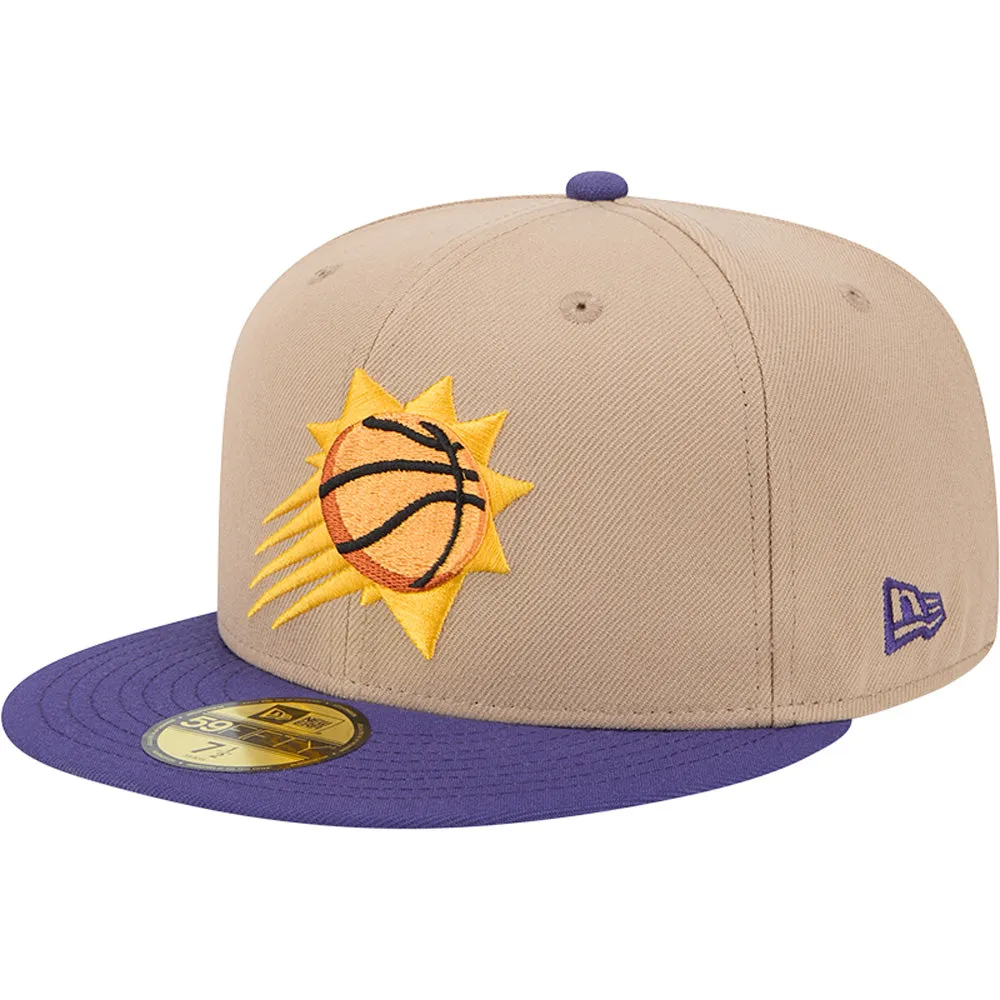 NBA Phoenix Suns New Era Camel 59FIFTY Fitted Hat