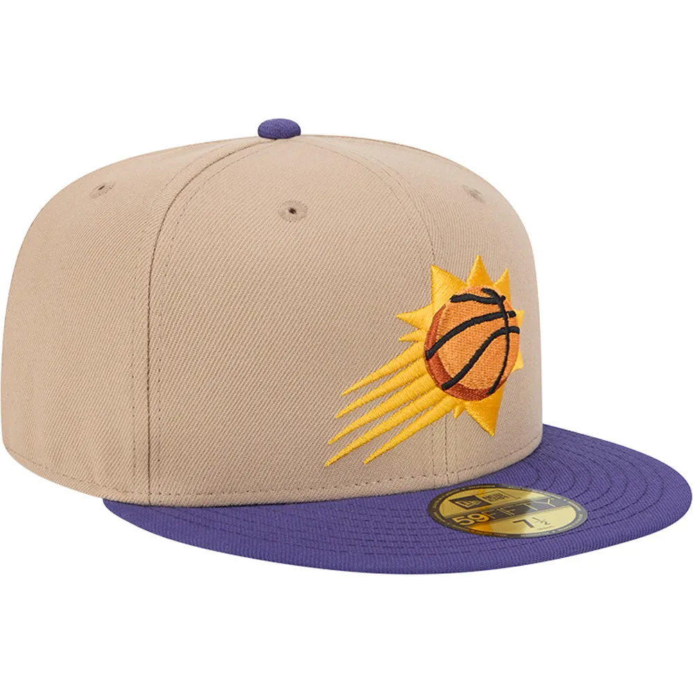 NBA Phoenix Suns New Era Camel 59FIFTY Fitted Hat