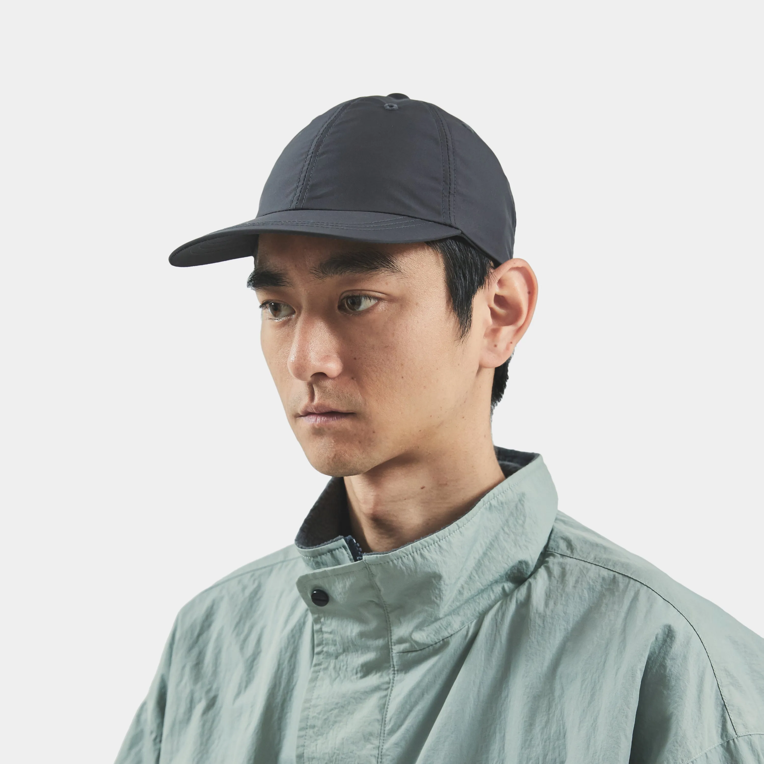 Nylon Twill 6Panel Cap(Off Black) / MW-HT24201