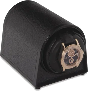 Orbita - Sparta Mini Single Watch Winder | Black Leatherette | W05030