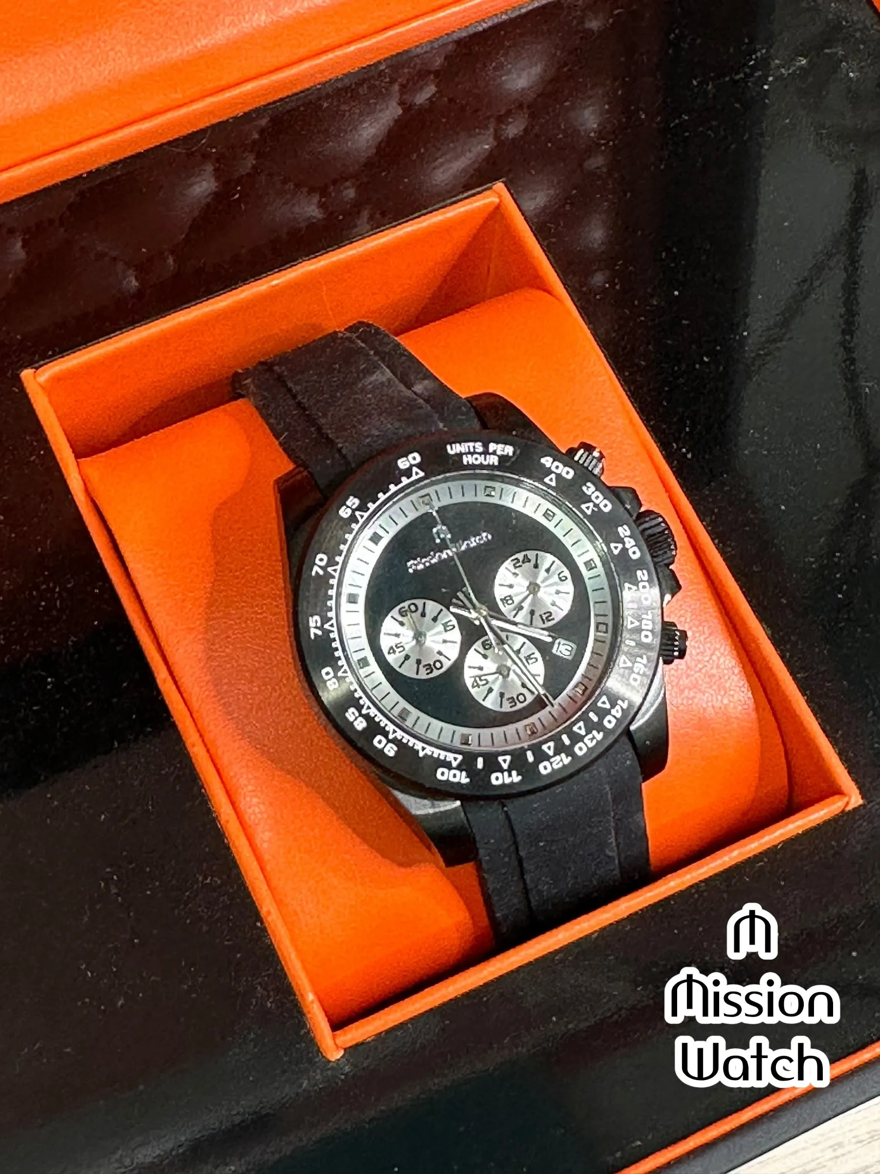 Orologi Chrono/Date in acciaio By MISSION WATCH