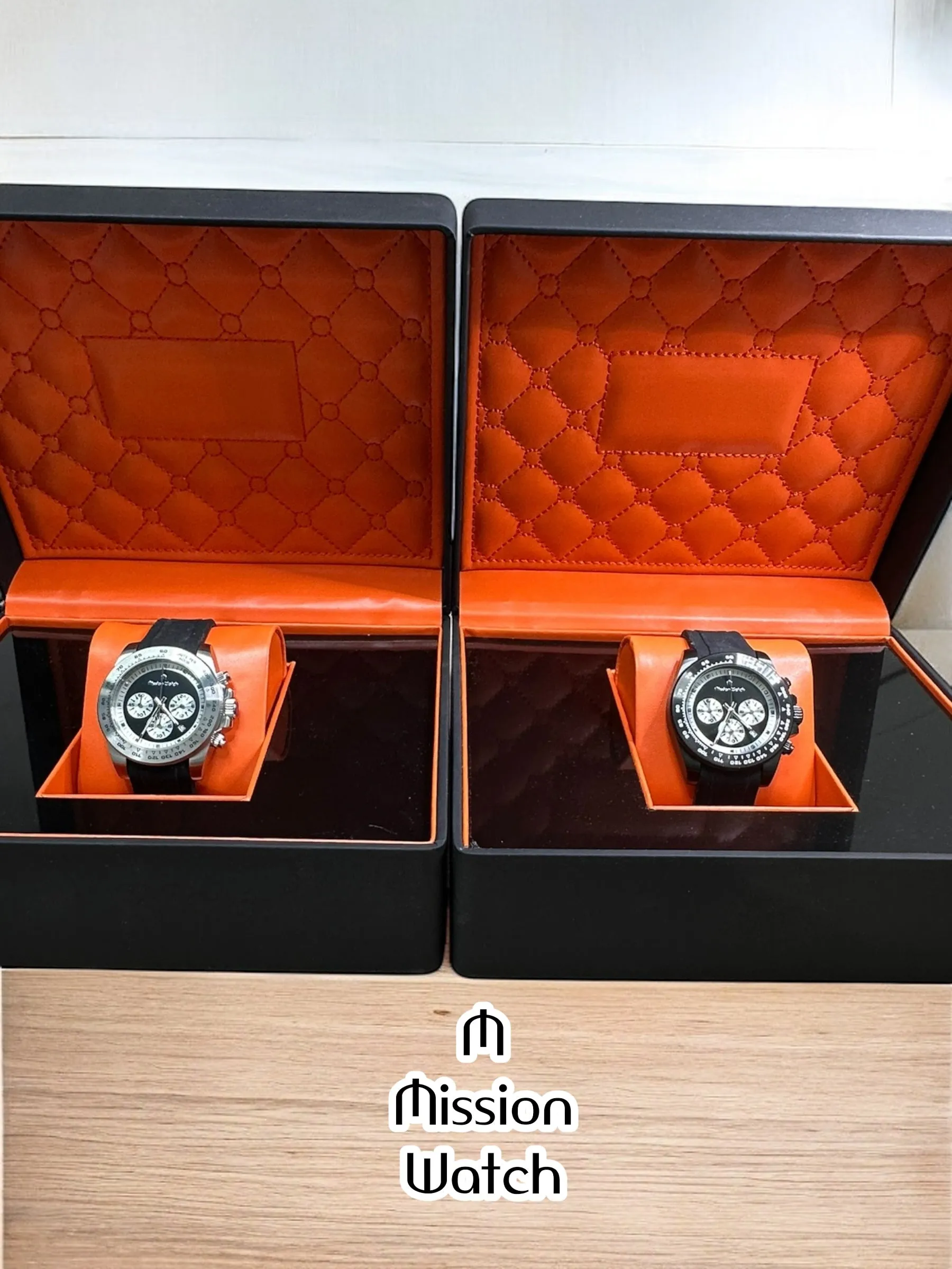 Orologi Chrono/Date in acciaio By MISSION WATCH