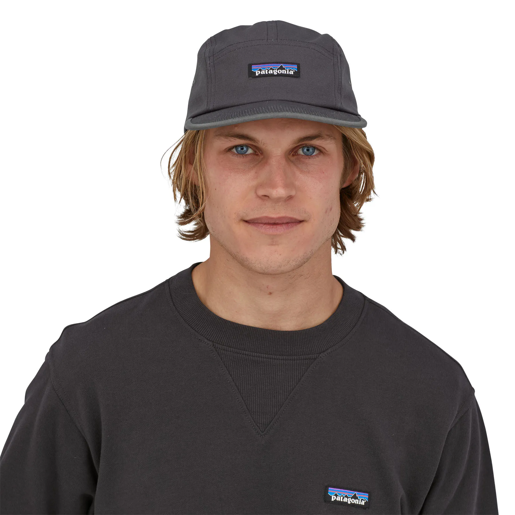 Patagonia P-6 Label Maclure Hat P-6 Label: Ink Black | Buy Patagonia P-6 Label Maclure Hat P-6 Label: Ink Black here | Outnorth