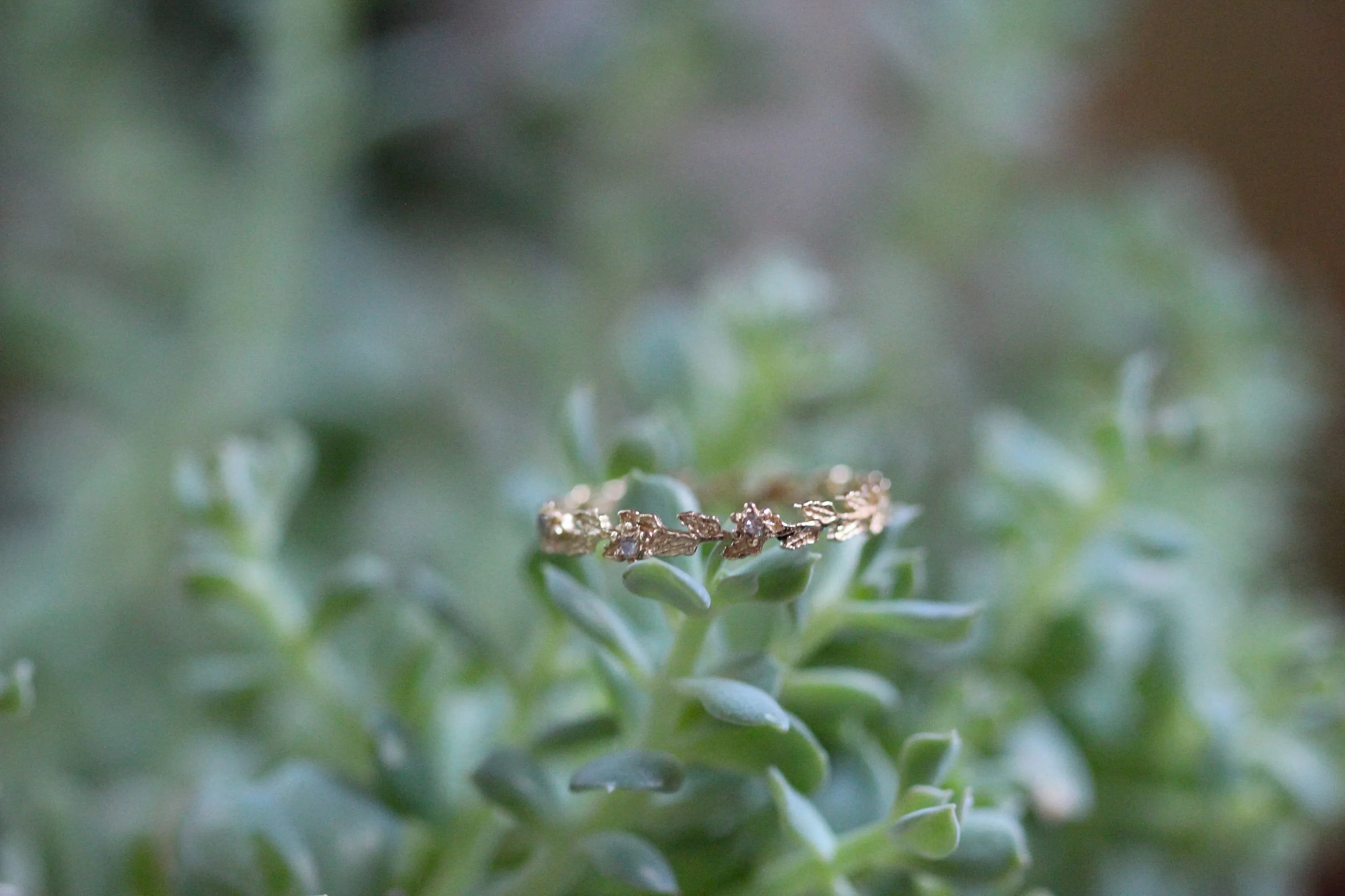 Preorder * Laurel Leaves Diamond Ring