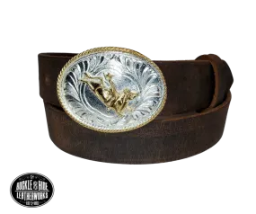 "Lil' Bullrider" Leather KIDS/CHILDRENS Belt Combo