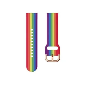 Rainbow Watch Straps compatible with the Lacoste 22mm Range