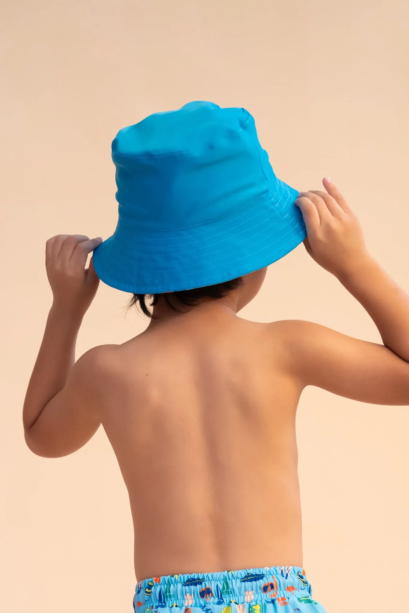 Reversible Bucket Hat (Kids) - Water Sports