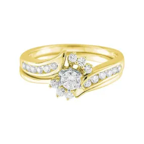 Round Ready for Love Diamond Bridal Set - 1/2 ct