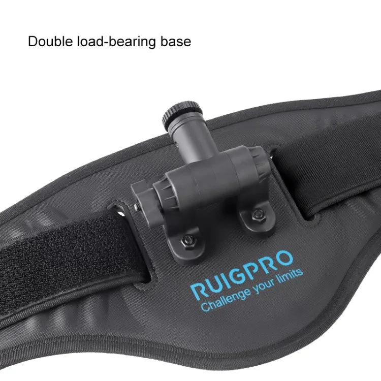 RUIGPRO Waist Belt Mount Strap With Phone Clamp & Selfie Stick