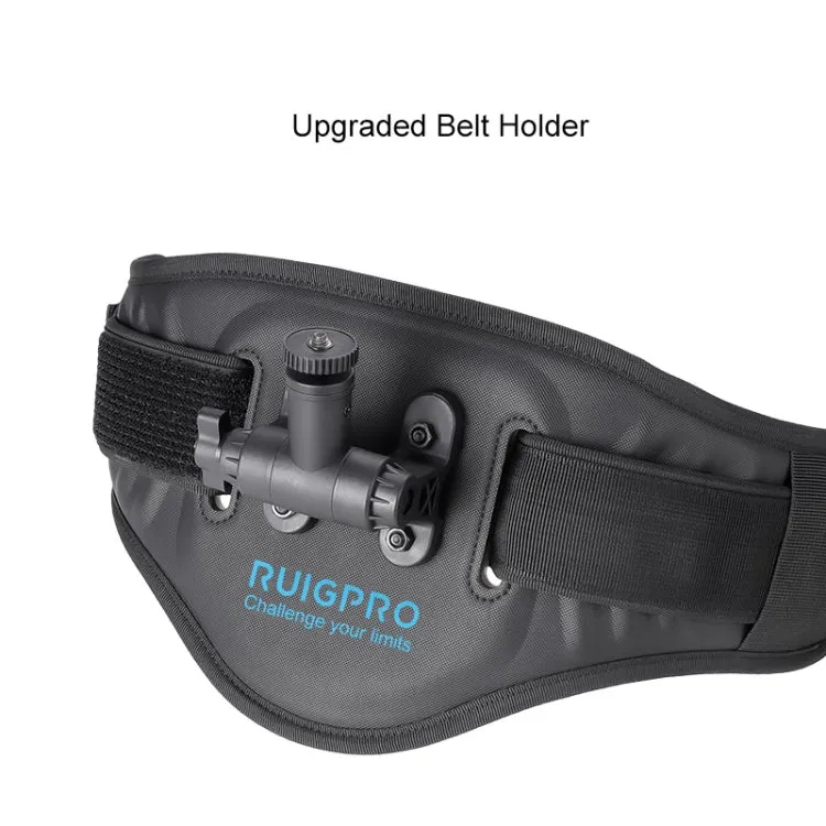 RUIGPRO Waist Belt Mount Strap With Phone Clamp & Selfie Stick