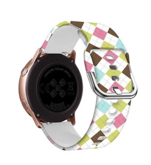 Silicone Pattern Watch Straps compatible with the Xiaomi Redmi Watch 3 Active, Lite & Youth