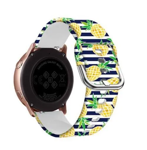 Silicone Pattern Watch Straps compatible with the Xiaomi Redmi Watch 3 Active, Lite & Youth