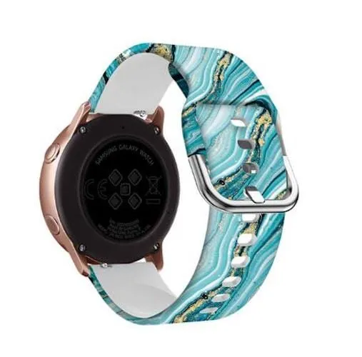 Silicone Pattern Watch Straps compatible with the Xiaomi Redmi Watch 3 Active, Lite & Youth