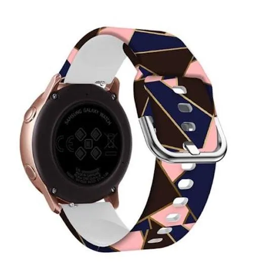 Silicone Pattern Watch Straps compatible with the Xiaomi Redmi Watch 3 Active, Lite & Youth