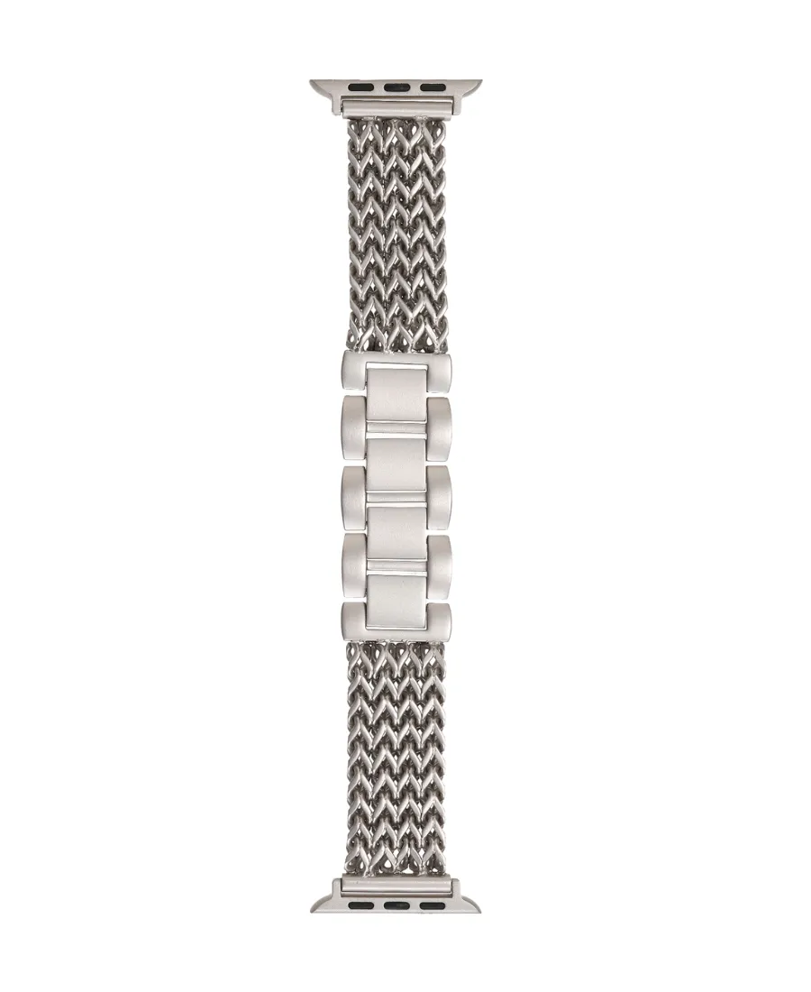 Silver Chainlink Watch Band