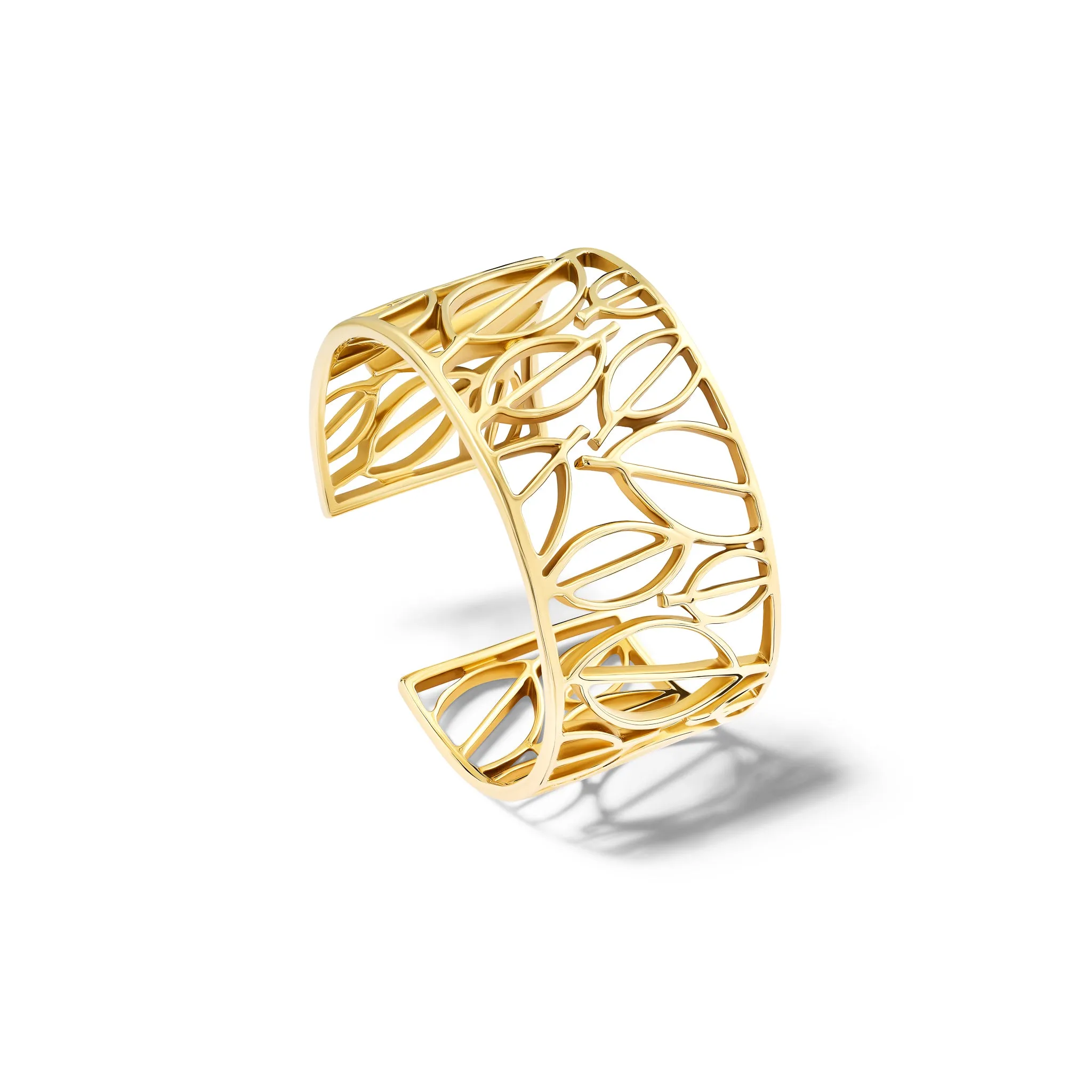 Skog Etaje Cuff Bracelet Yellow Gold