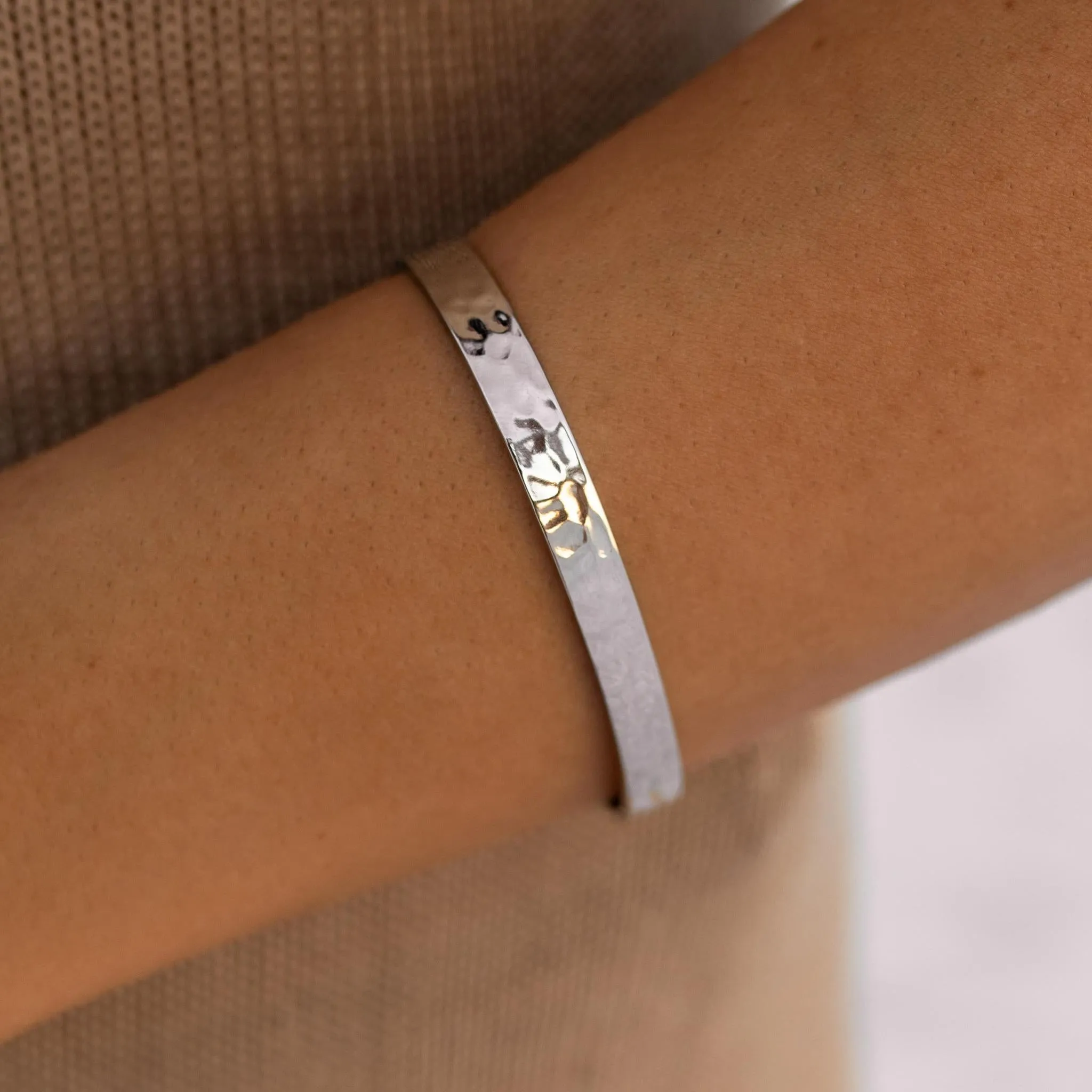 Solstice Cuff Silver