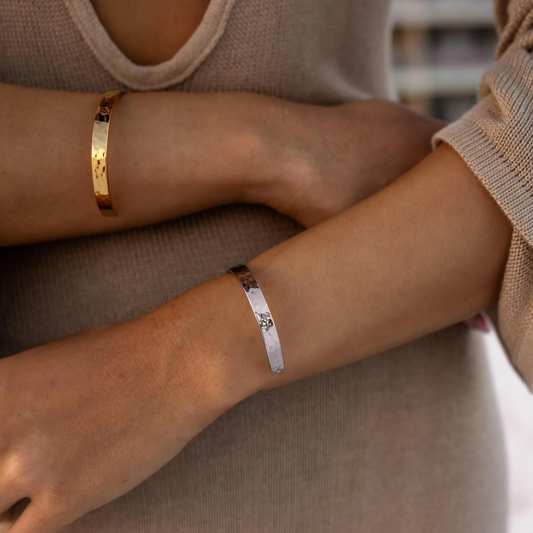 Solstice Cuff Silver