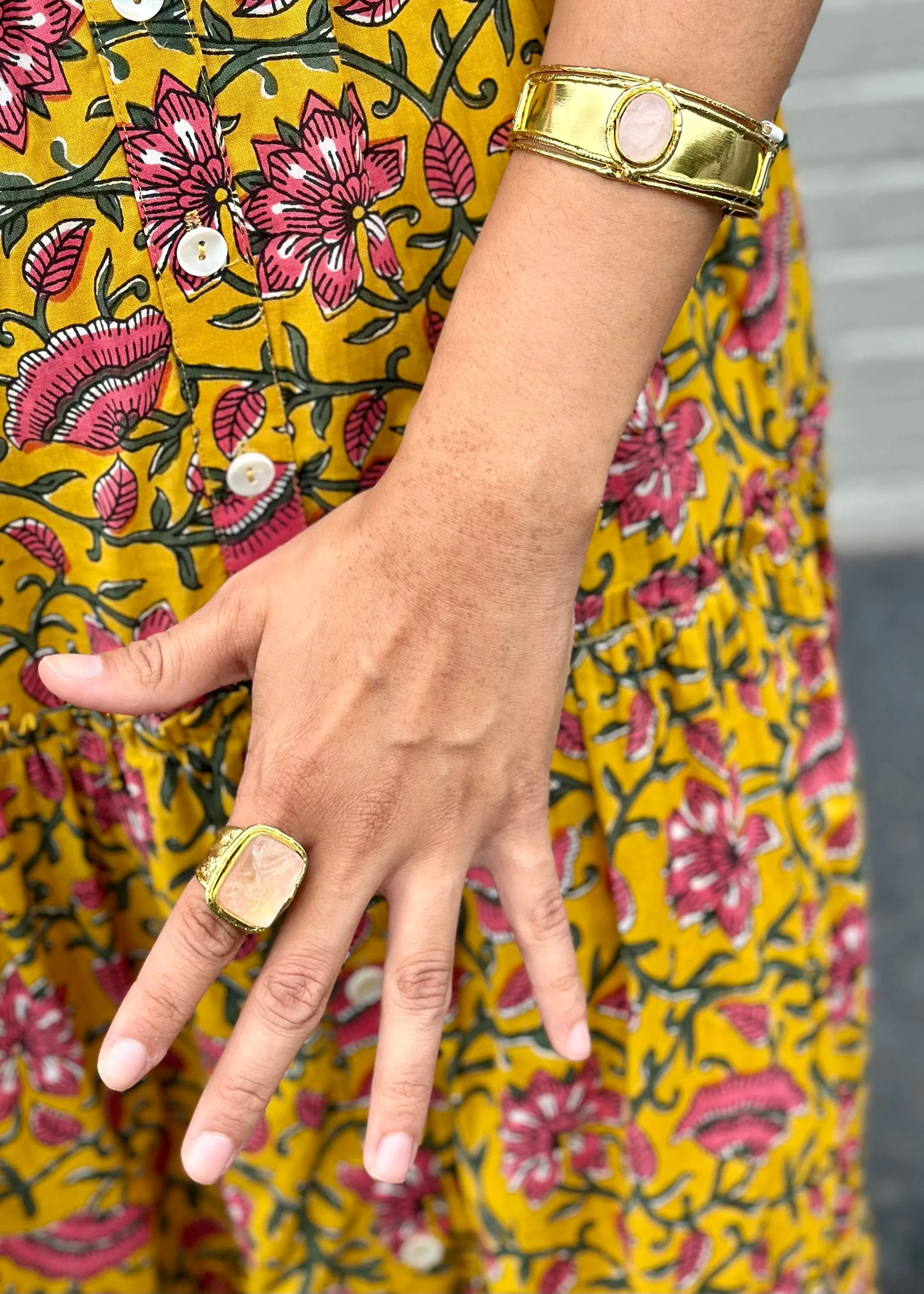 Stone Statement Cuff