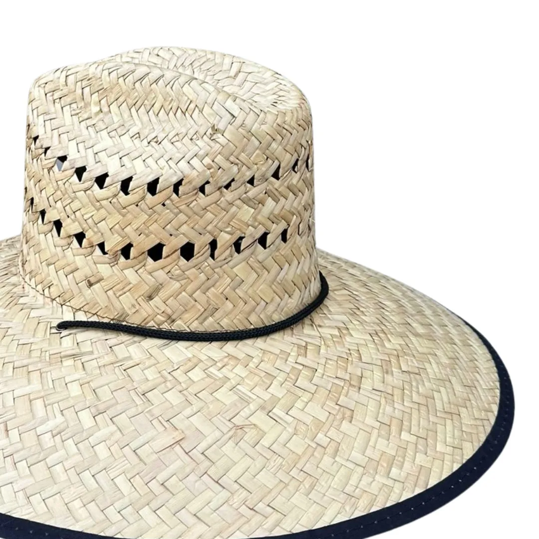 Straw Lifeguard Hat