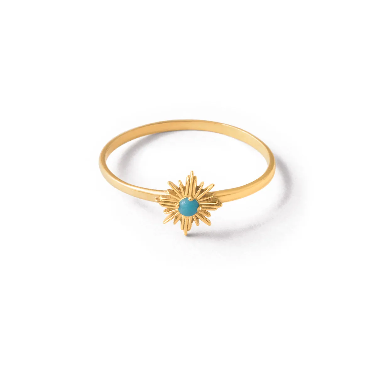 Sun Turquoise Ring