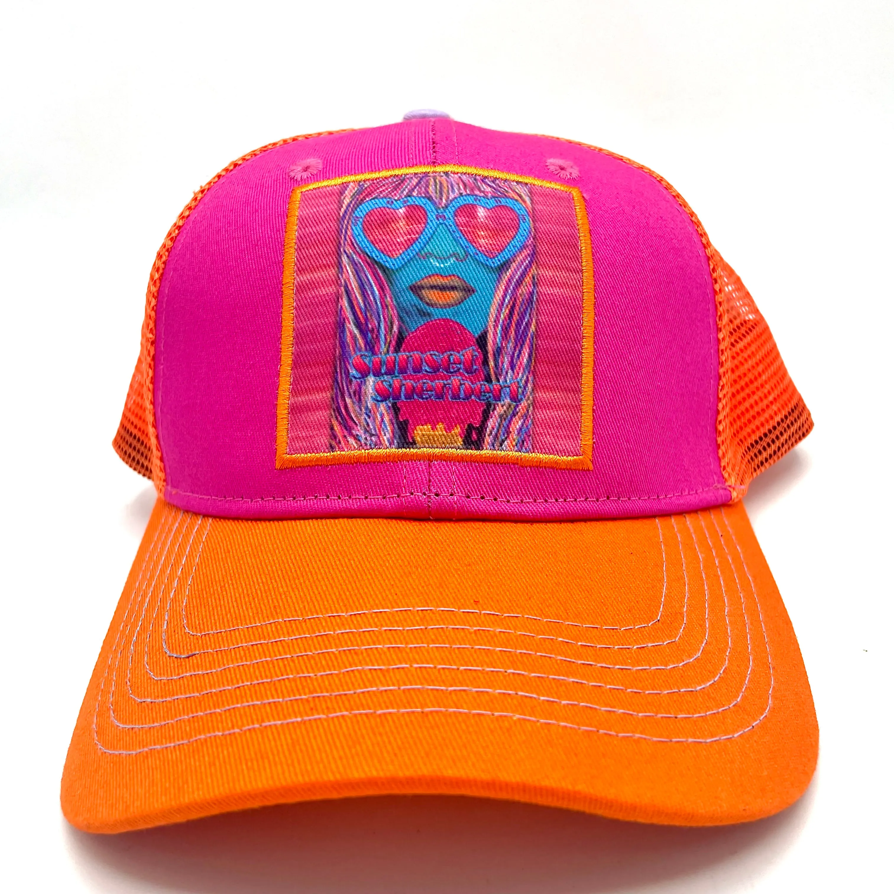 Sunset Sherbert Trucker Hat