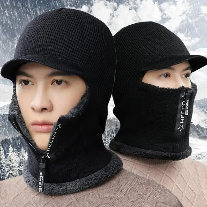 TEEK - Warm Wool Ear & Neck Protection Cap