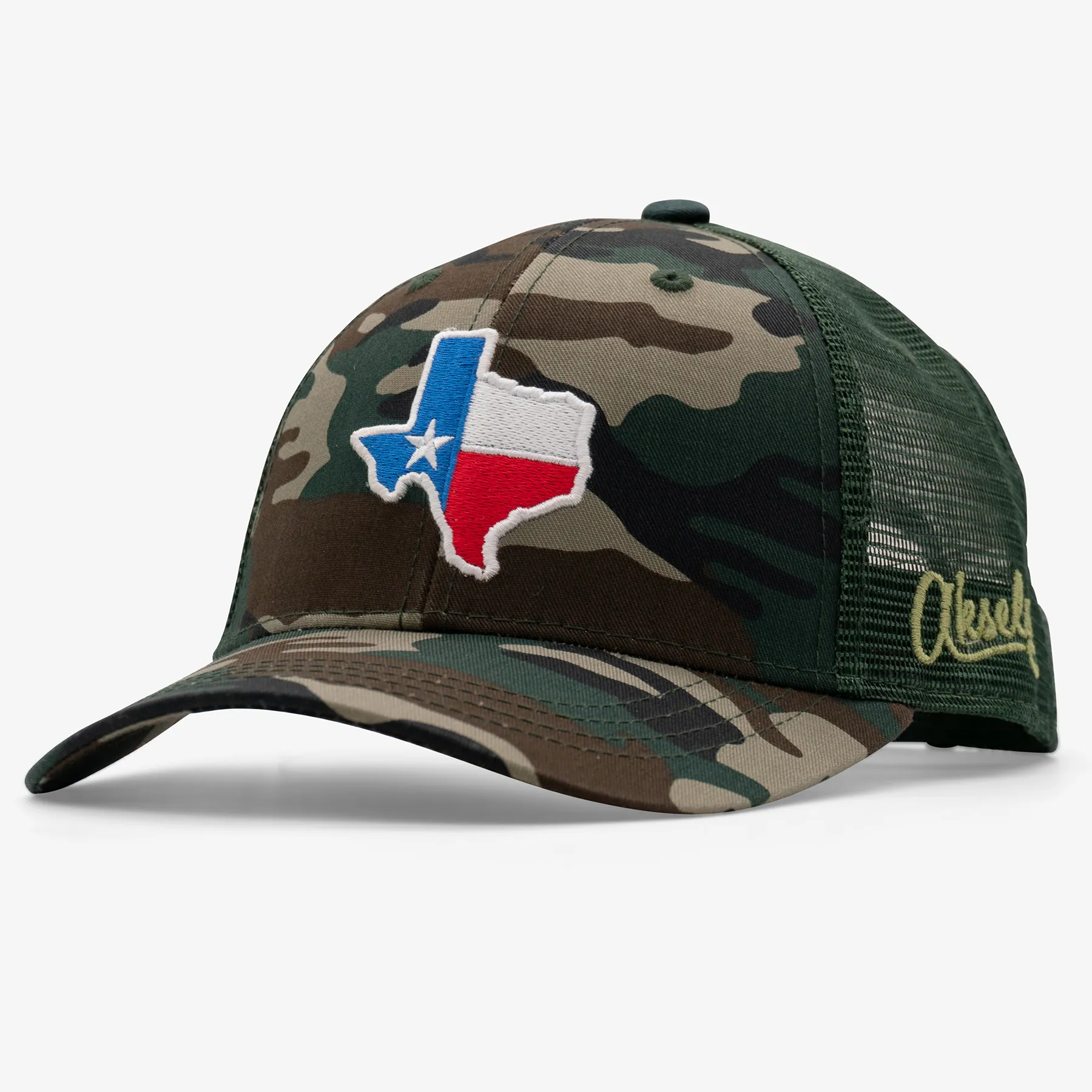 Texas Outline Curved Snapback Hat