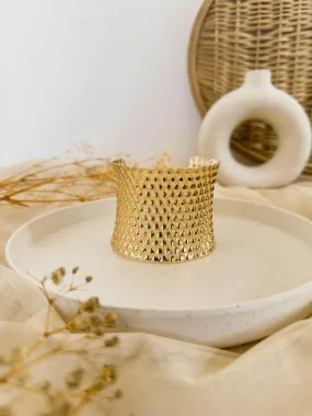 Textured Metal Cuff