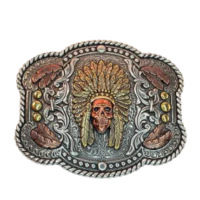 The Crazy Horse Chief Belt Buckle