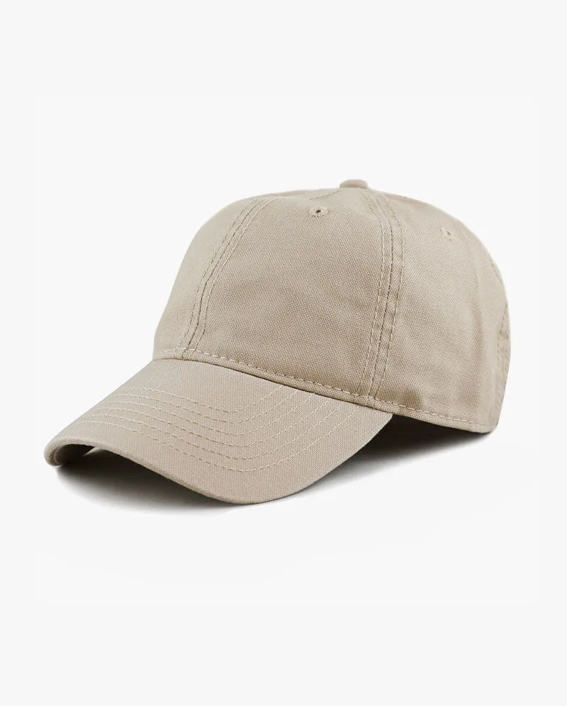 The Hat Depot - Canvas Cotton Baseball Cap