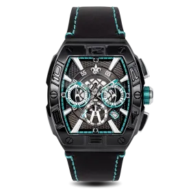 The Intrepid Chronograph - Midnight Diamond | Aqua