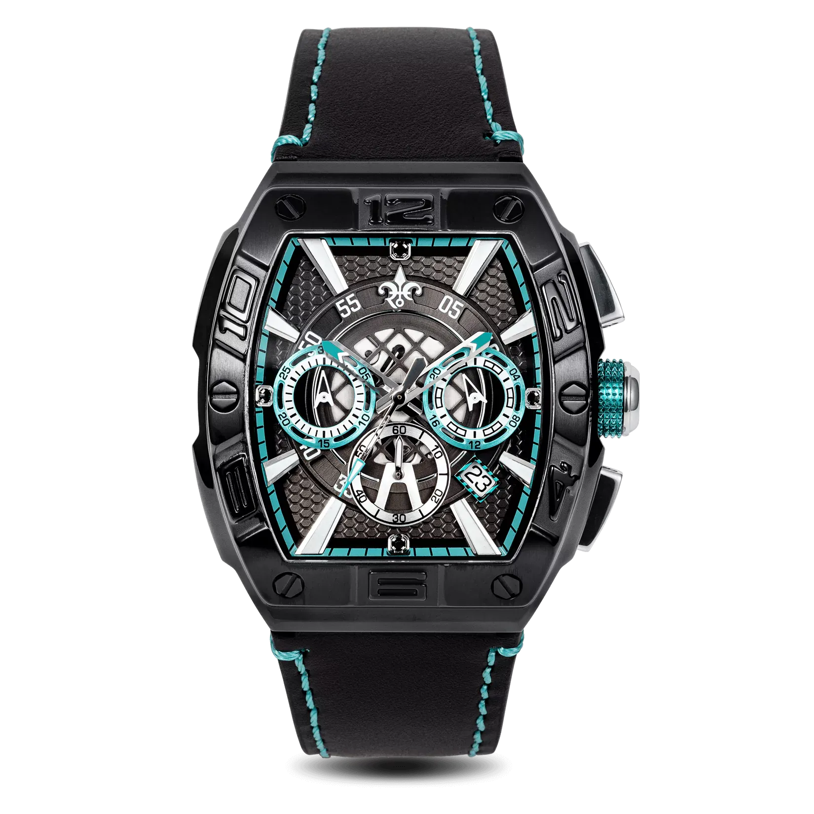 The Intrepid Chronograph - Midnight Diamond | Aqua