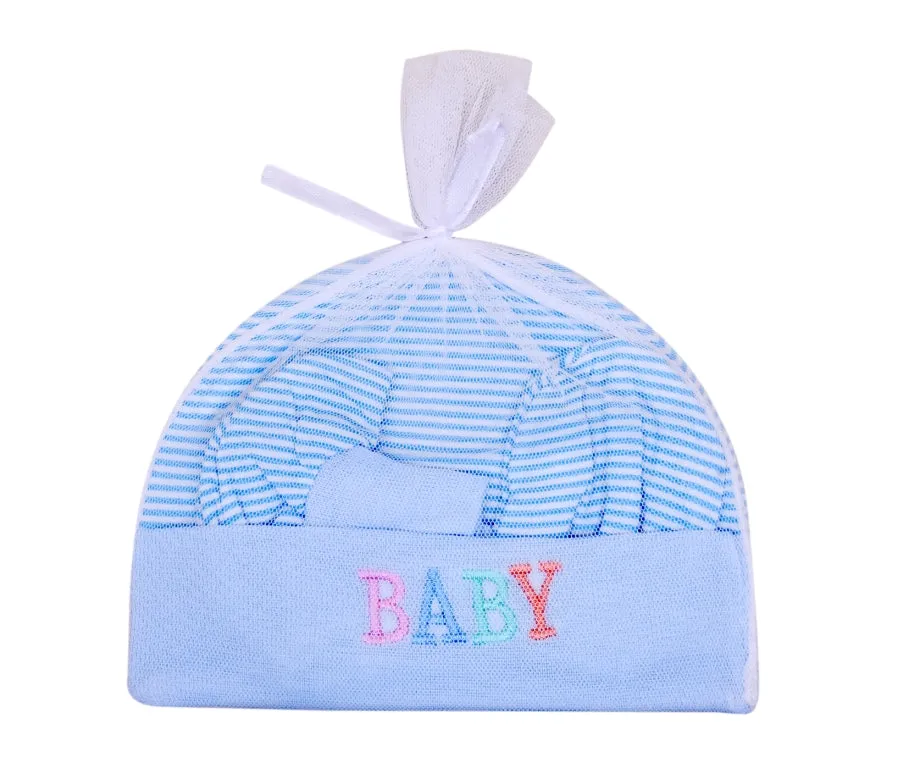 THE LITTLE LOOKERS Cotton Cap,Mitten and Booty Set for Unisex New Born Babies and Infants