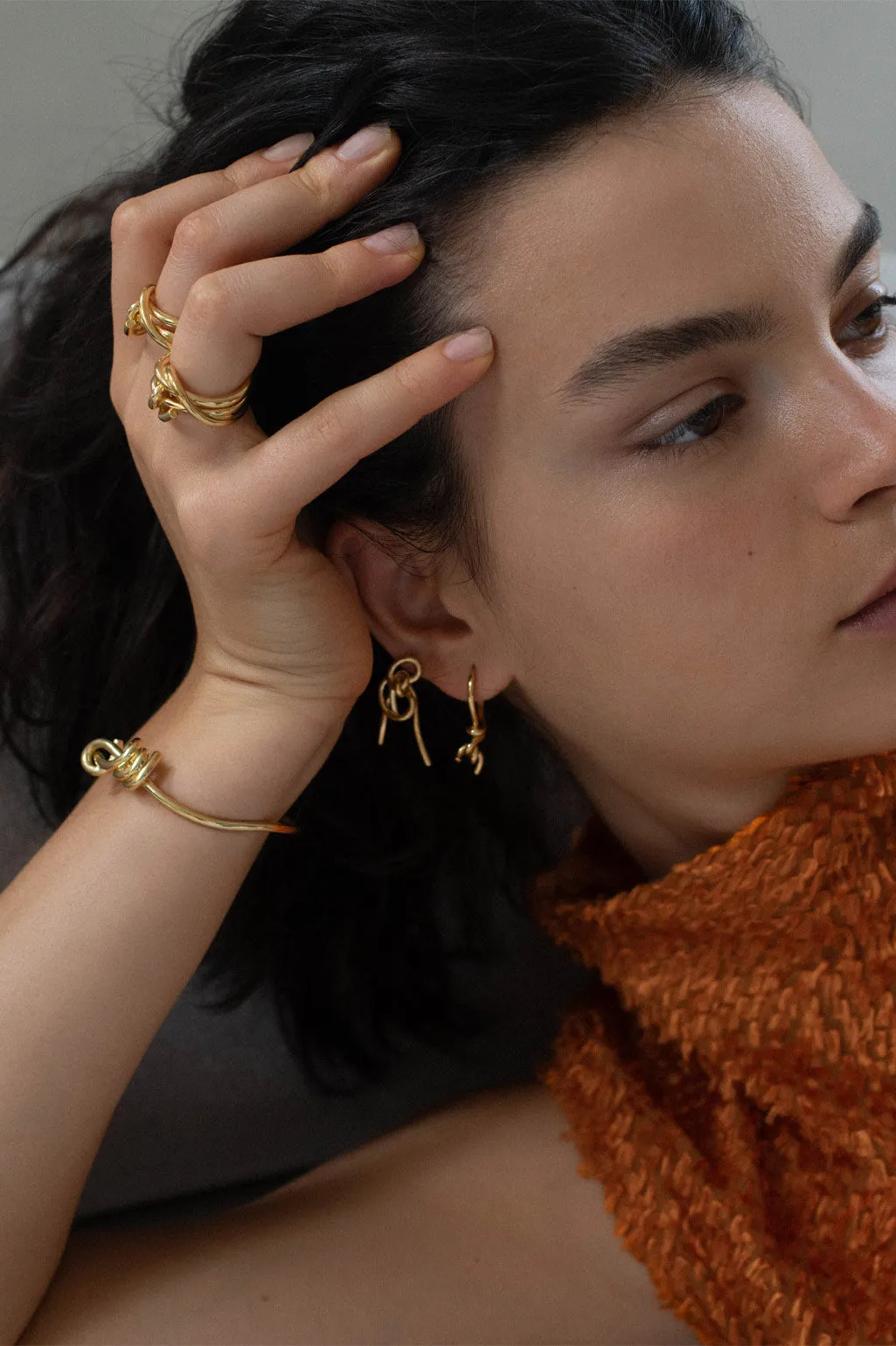 Thread - Gold Vermeil Cuff