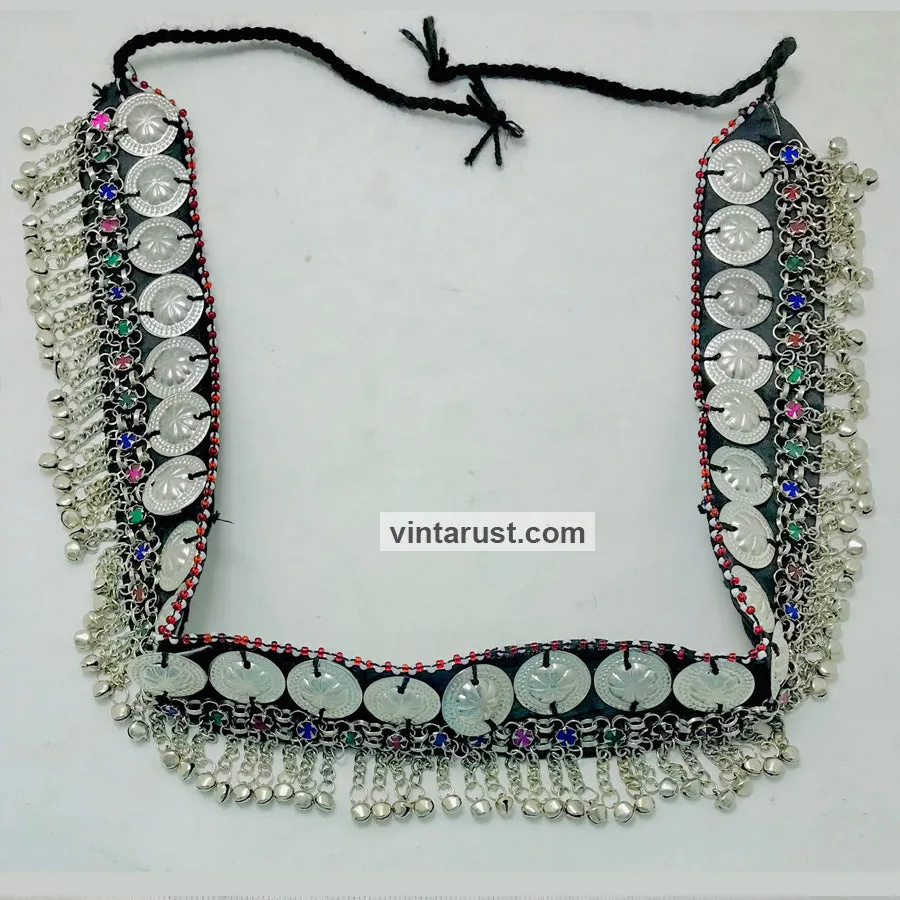 Tribal Belly Dance Belt With Dangling Bells