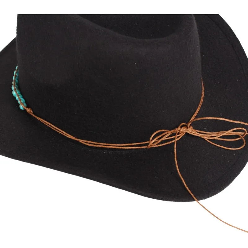 Turquoise Beaded Hat Bands