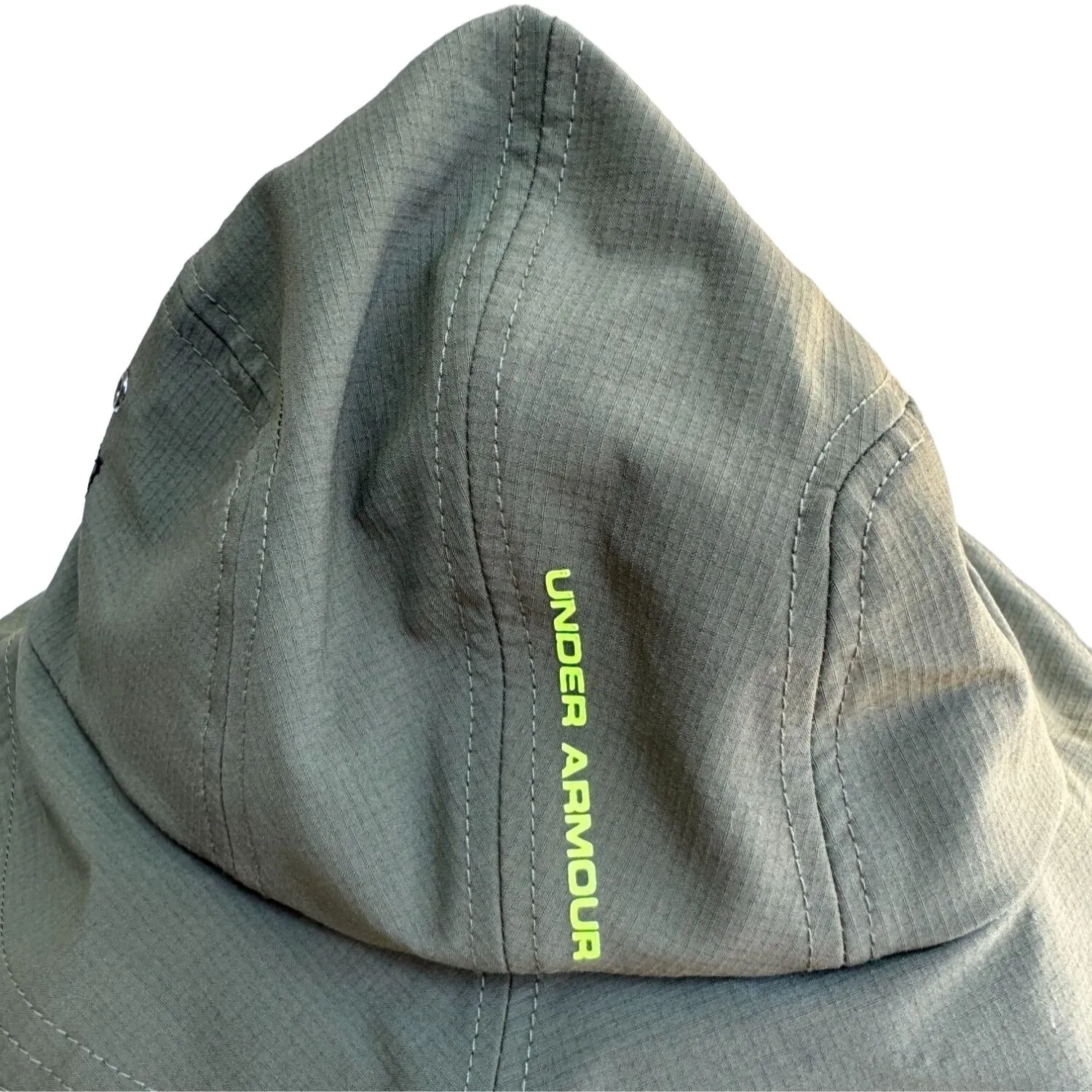 Under Armour OSFA Green Vented Lightweight Bucket Hat With Adjustable Chin Strap