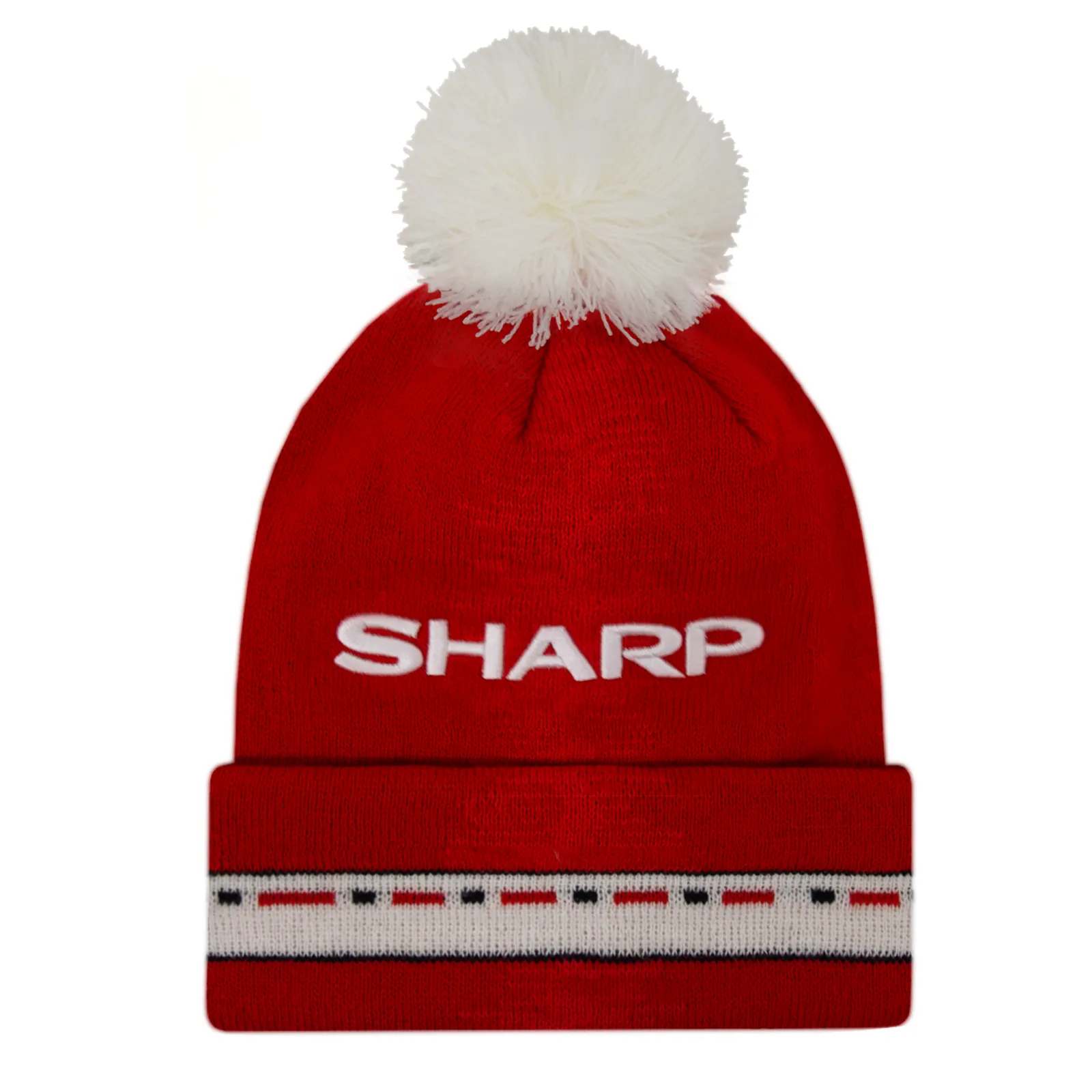 United Red Retro Bobble Hat