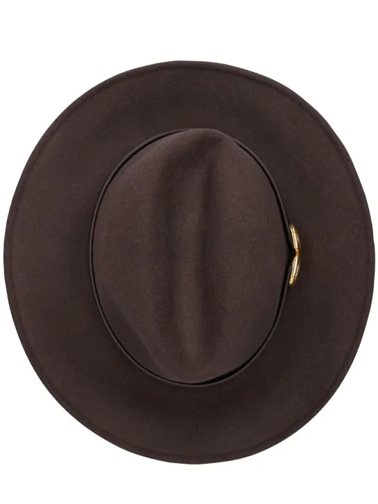 Valentino Garavani   V Logo Signature fedora hat 