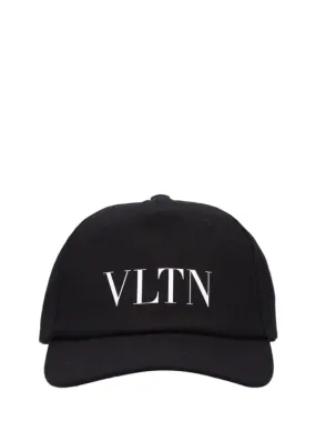 Valentino Garavani   VLTN baseball cotton hat 