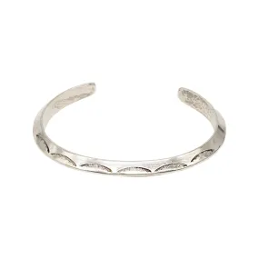 Vintage Navajo Sterling Cuff Bracelet