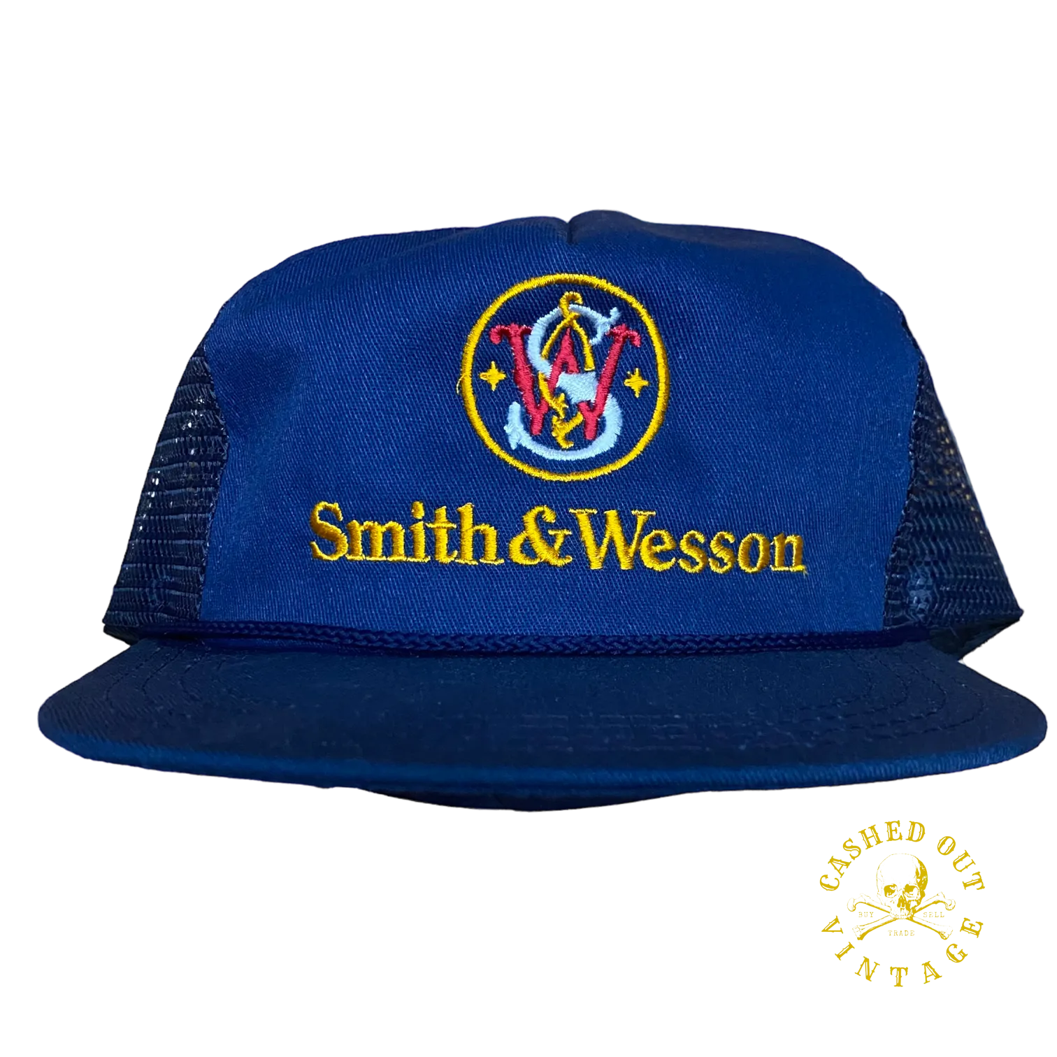 Vintage Smith & Wesson Mesh Trucker Hat