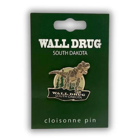 Wall Drug T-Rex Cloisonne Pin