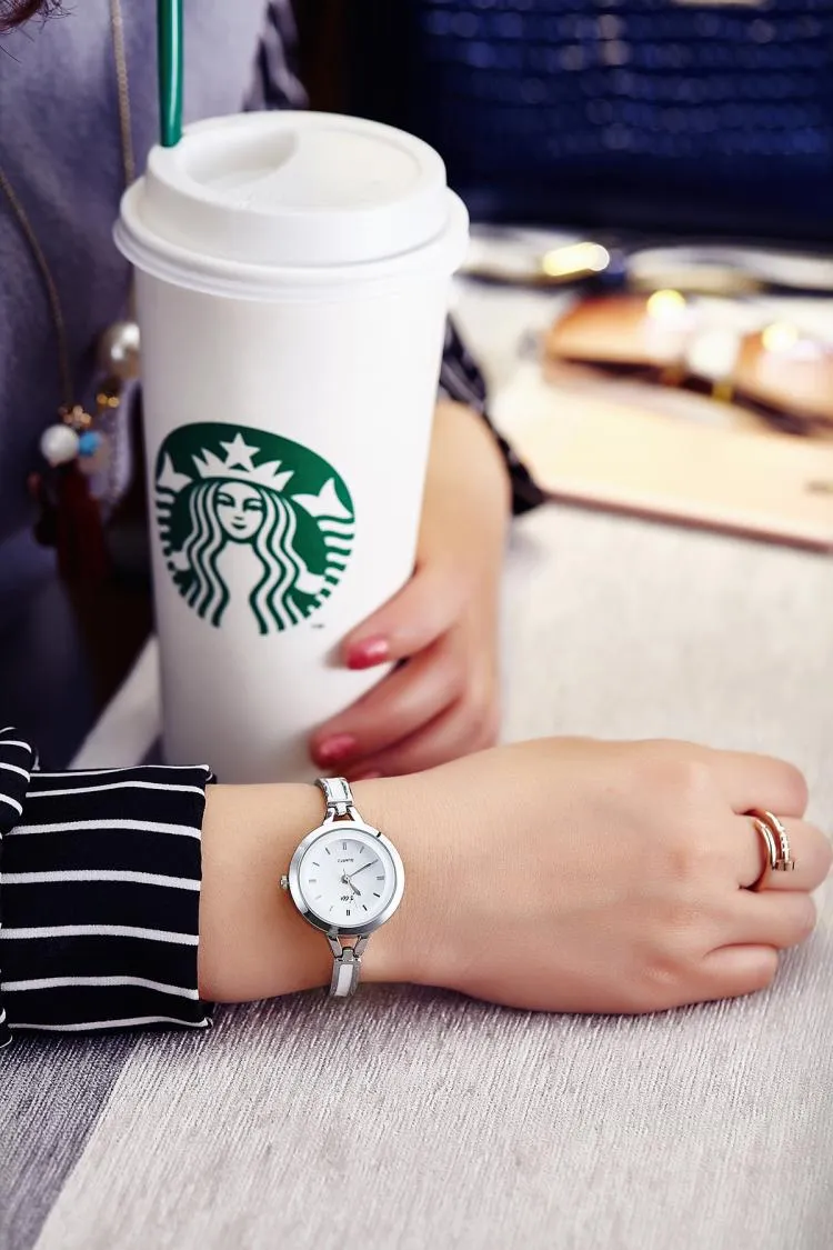 Watch Women's Fashion Life Waterproof Women's Watch Student Fashion Watch Bracelet Bangle Watch