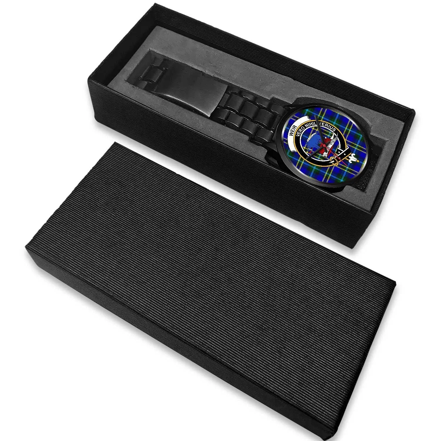 Weir Modern Clan Badge Tartan Black Watch