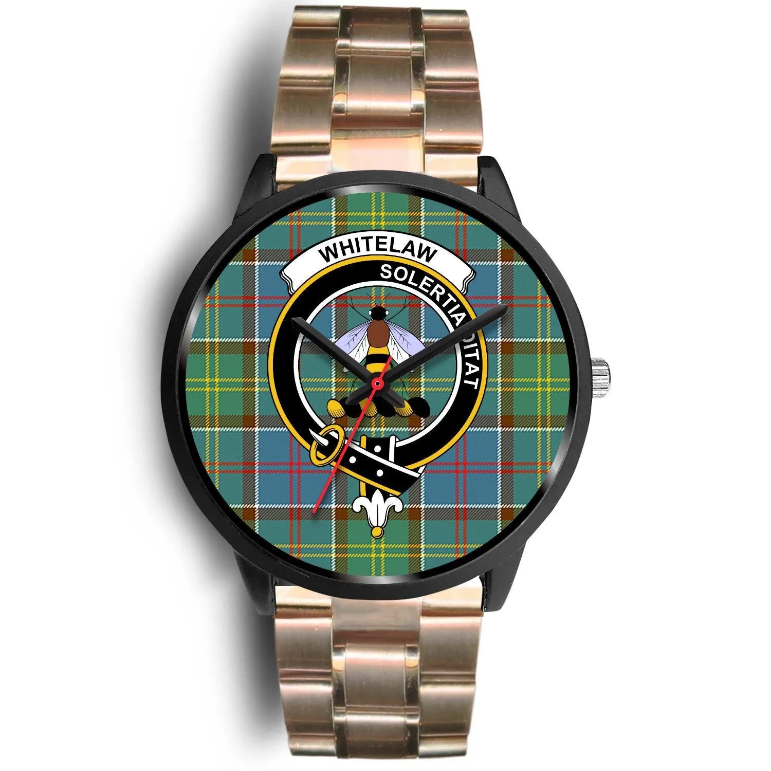 Whitelaw District Clan Badge Tartan Black Watch