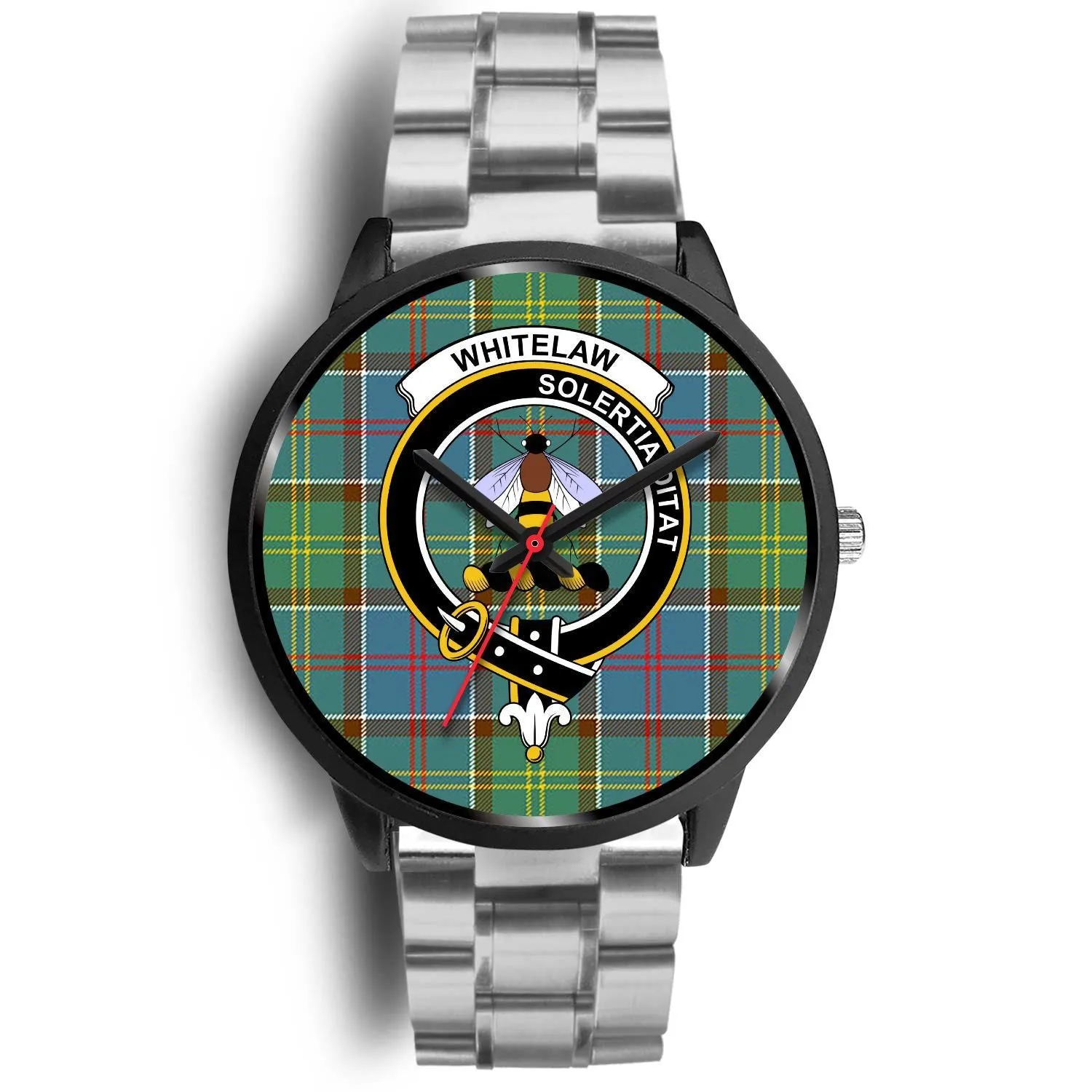 Whitelaw District Clan Badge Tartan Black Watch